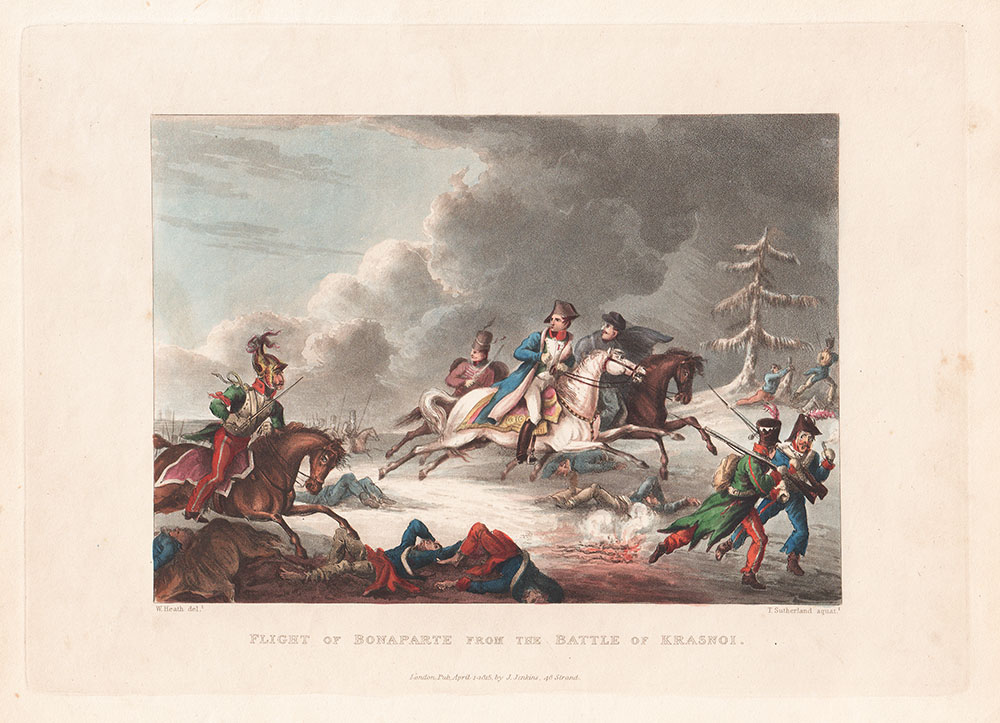 Flight of Bonaparte from the Battle of Krasnoi