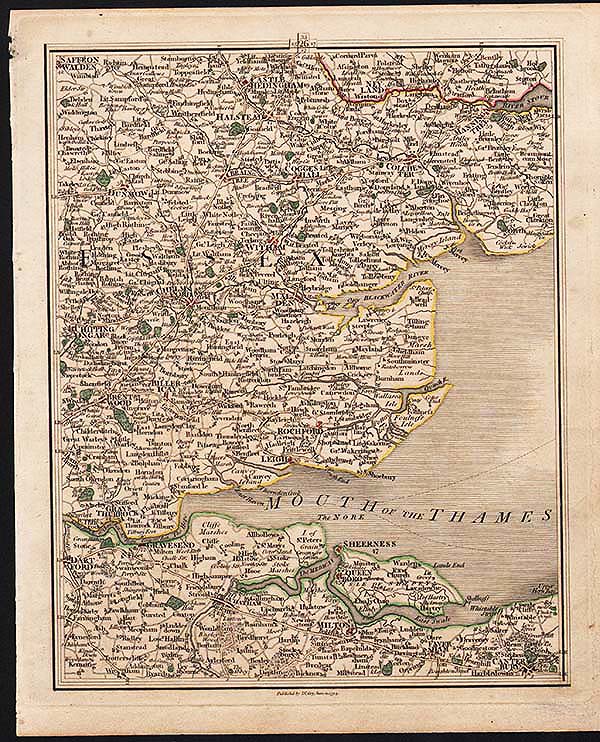John Cary's New Map of England and Wales