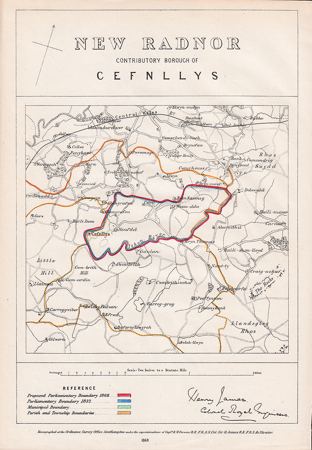 Contributory Borough of Cefnllys