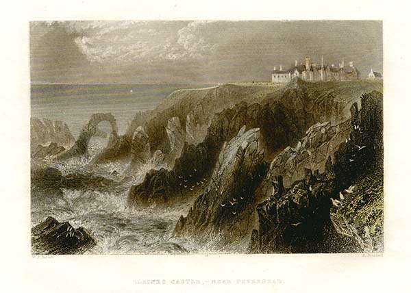 Slaines Castle, Near Peterhead.