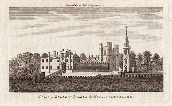 A View of Buckden Palace in Huntingdonshire