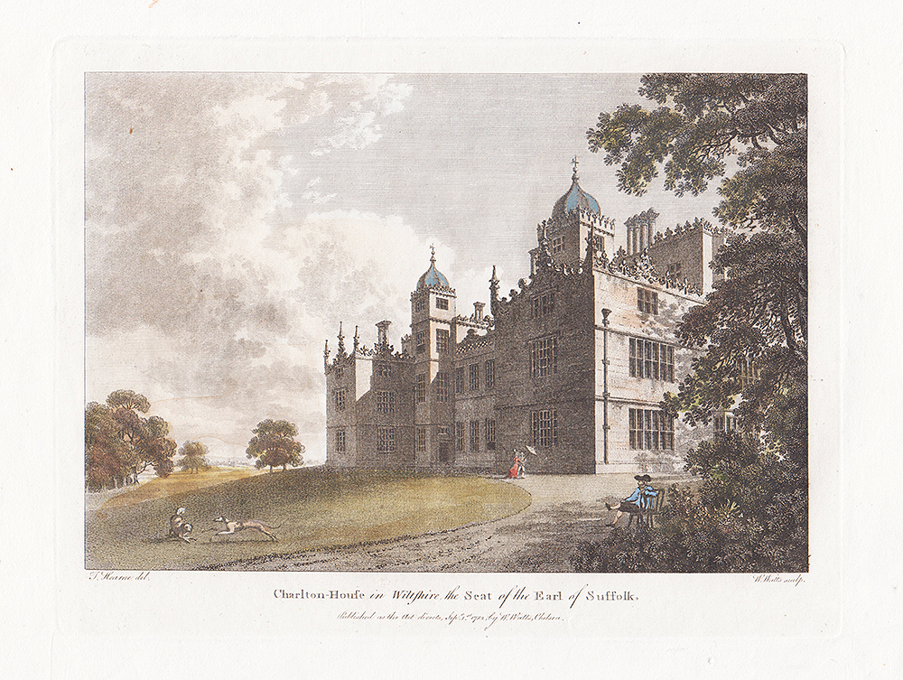 Charlton House in Wiltshire the Seat of the Earl of Suffolk
