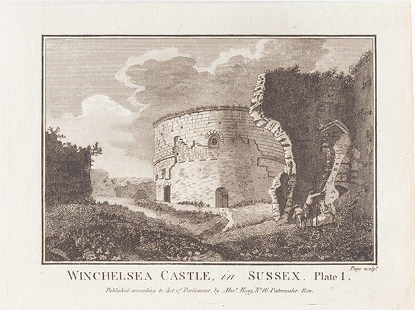 Winchelsea Castle in Sussex Plate 1 