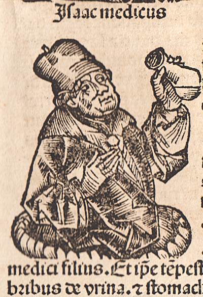 Jacobus de Forlivio   (antique print)