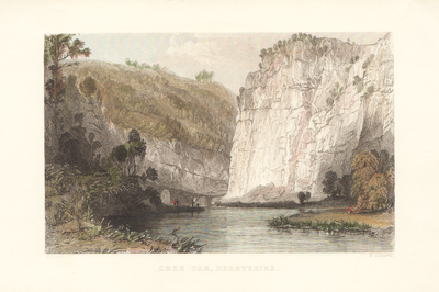 Chee Tor Derbyshire (antique print)