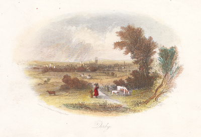 Derby  (antique print)
