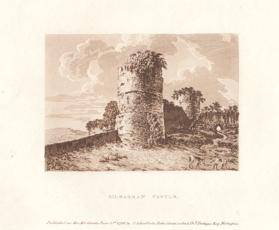 Kilgarran Castle.  (antique print)