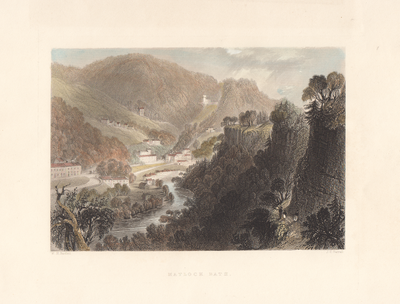 Matlock Bath  (antique print)