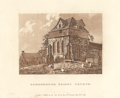 Romborough Priory Church.