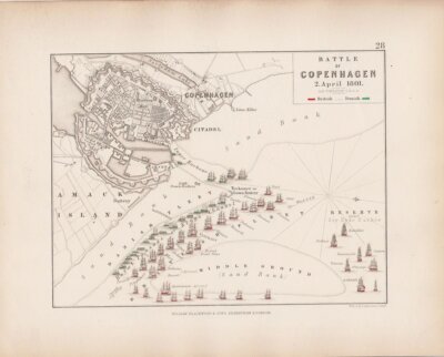 Battle of Copenhagen 2nd April, 1801.