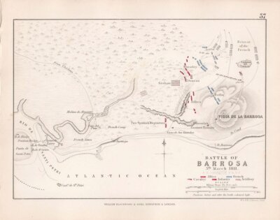 Battle of Barrosa 5th March, 1811.