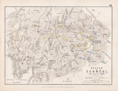Battle of Echmhl 22nd April 1809 