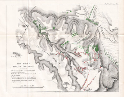 The Fight on Mount Inkerman.....  