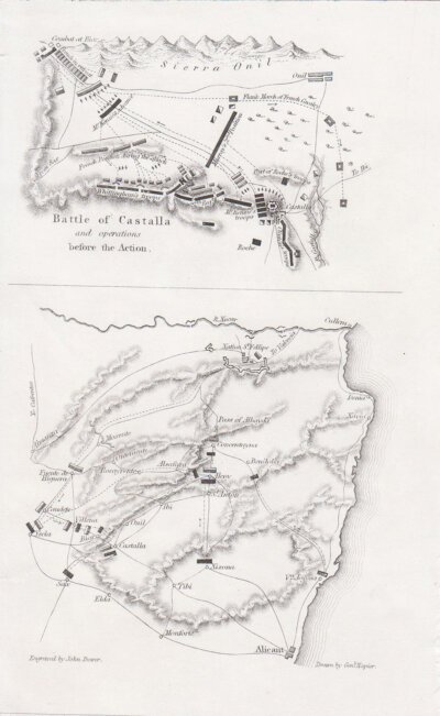 Battle of Castalla and operations before the Action