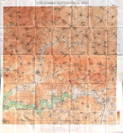 The Somme Battlefield, 1916.