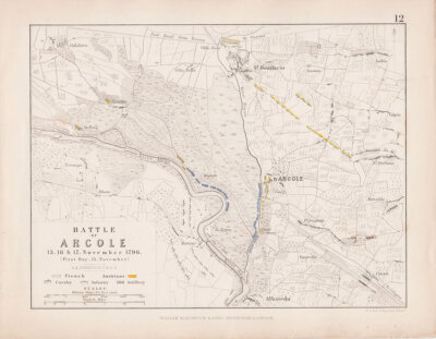 Battle of Arcole First Day 15th November 1796 