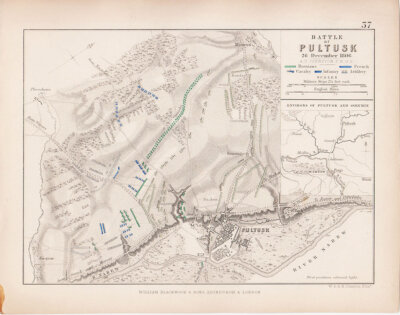 Battle of Pultusk 26th December 1806