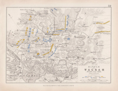 Battle of Wagram 5th & 6th July 1809 Sheet 2 - 6th July 