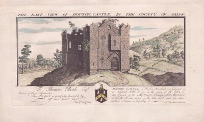 The East View of Hopton Castle, in the County of Salop.