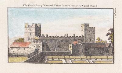 The East View of Naworth Castle in the County of Cumberland
