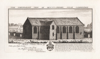 The North East View of Denny Priory near Cambridge