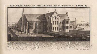 The North Views of the Priories of Gloucester & Llantony