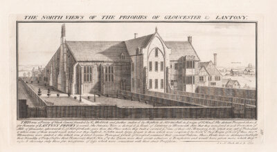 The North Views of the Priories of Gloucester & Lantony