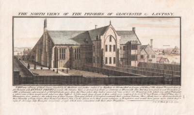 The North Views of the Priories of Gloucester & Lantony 