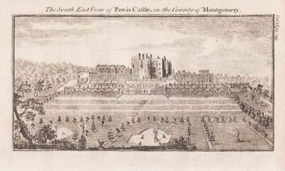 The South East View of Powis Castle 