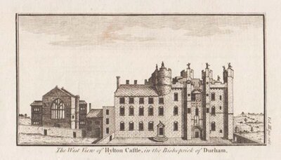 The West View of Hylton Castle in the Bishoprick of Durham