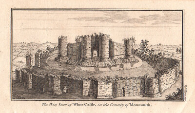 The West View of White Castle in the County of Monmouth