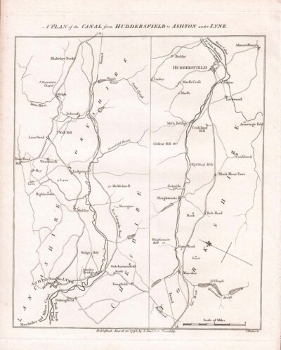 Huddersfield to Ashton under Lyne