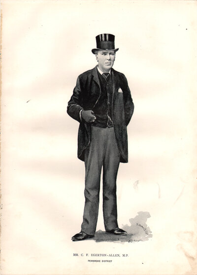 Mr C F Egerton-Allen  MP Pembroke District