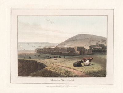 Beaumaris Castle Anglesea - William Daniell