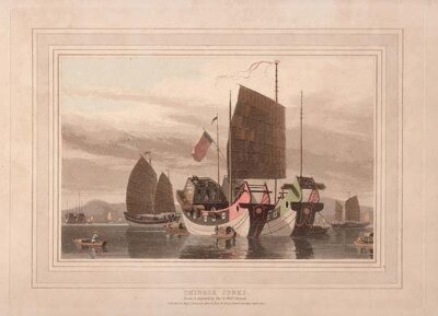 Chinese Junks  -  Thomas and William Daniell