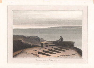 View near Lower Heysham Lancashire - William Daniell