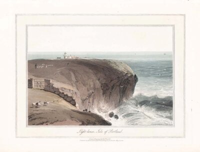 Light House Isle of Portland - William Daniell