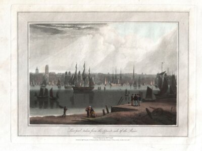 Liverpool taken from the other side oif the River.