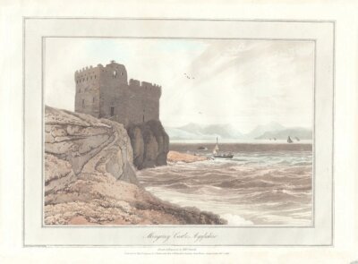 Mingarry Castle, Argyleshire - William Daniell.  (antique print)  