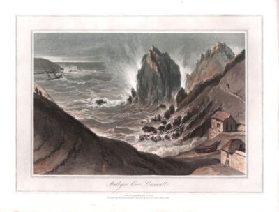 Mullyan Cove, Cornwall - William Daniell.