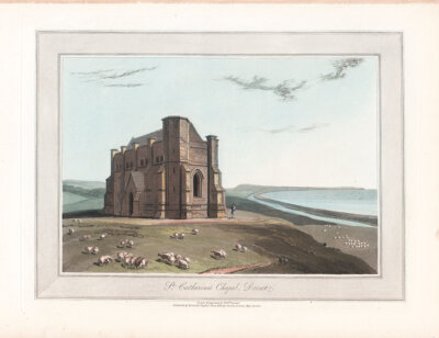 St Catherine's Chapel Dorset - William Daniell