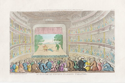 Dr Syntax at Covent Garden Theatre