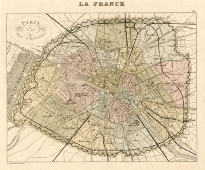 Paris - et son Mur d'Enccinte