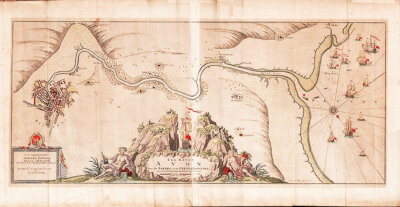 Greenville Collins  -  The River Avon from the Severn to the City of Bristol
