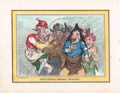 Gillray - The National Assembly Revived 