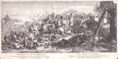 Alexander the Great.  Vertu surmonte tout obstacle. Virtus omni obice major.    