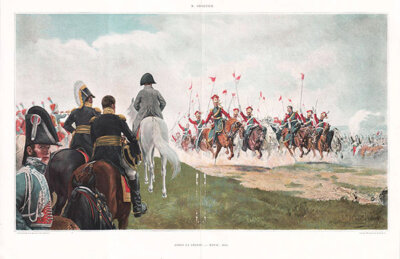 Appres la Charge ; -  Hanau 1813