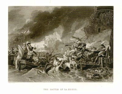 The Battle of La Hogue