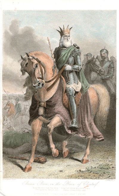Brian Boru on the Plain of Clontarf