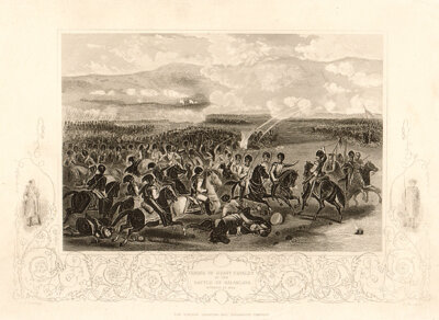 Charge of the Heavy Cavalry at the Battle of Balaklava October 25th 1854